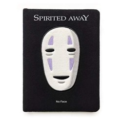 LE VOYAGE DE CHIHIRO - No Face - Carnet Feutrine 16.1x21.6x2.9cm