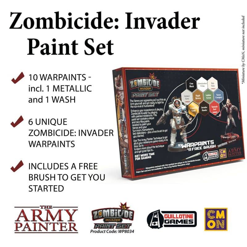 Zombicide: Invader Paint Set