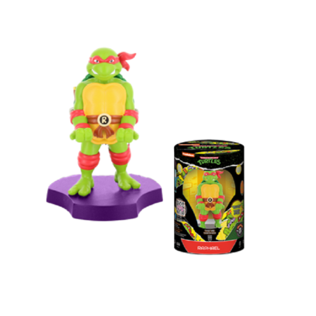 TMNT - Rafaelo - Support Manette & Portable 'Holdem' - 11cm