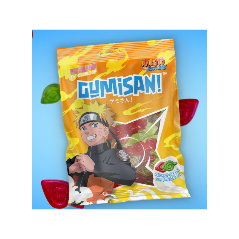 NARUTO SHIPPUDEN - Gumisan 'Bonbons Gélifiés' - 180g