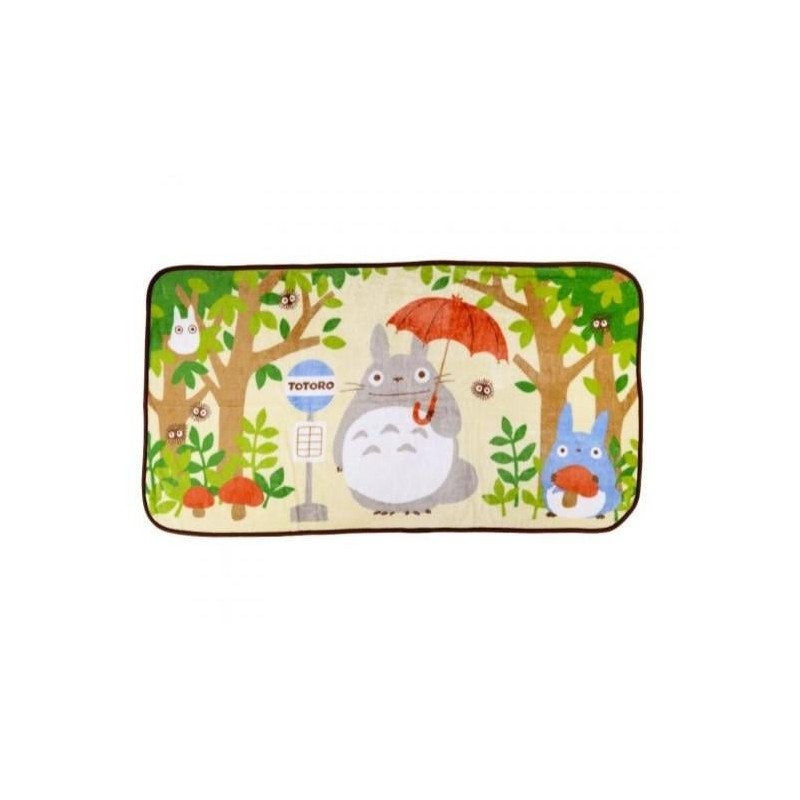 MON VOISIN TOTORO - Totoro Arrêt de Bus - Couverture 80x150cm