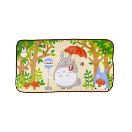 MON VOISIN TOTORO - Totoro Arrêt de Bus - Couverture 80x150cm