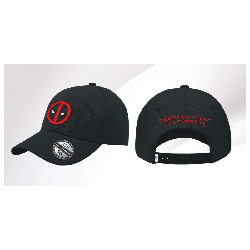 DEADPOOL - Regenerating  Degenerate - Casquette de Baseball