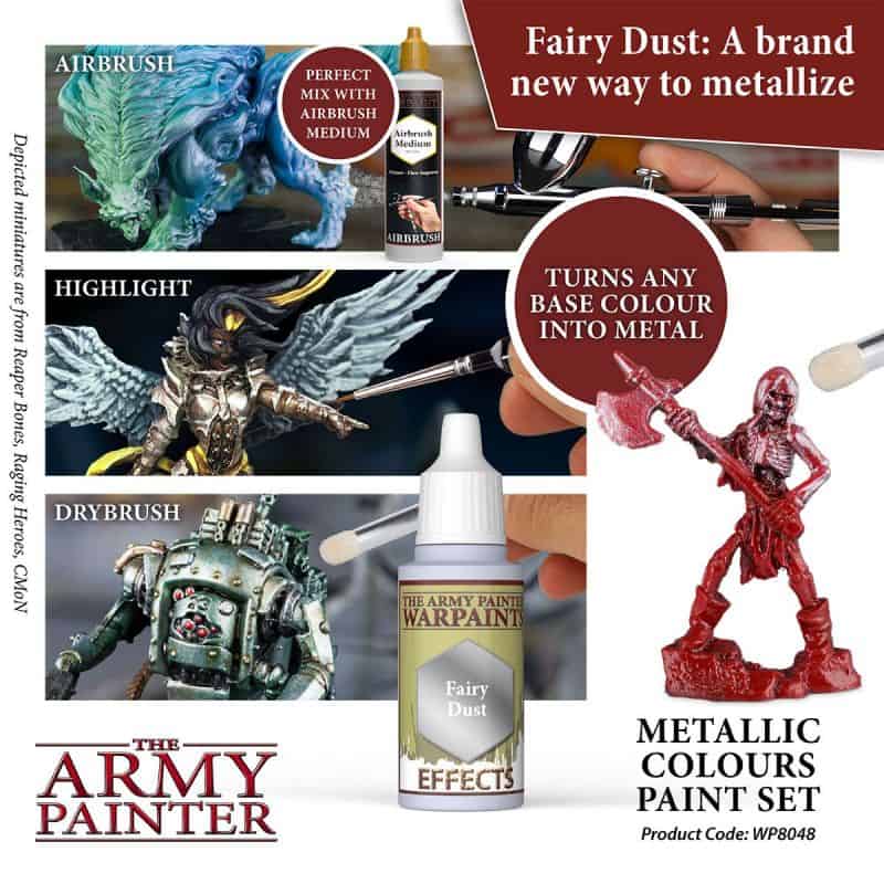 Metallic Colours Paint Set
