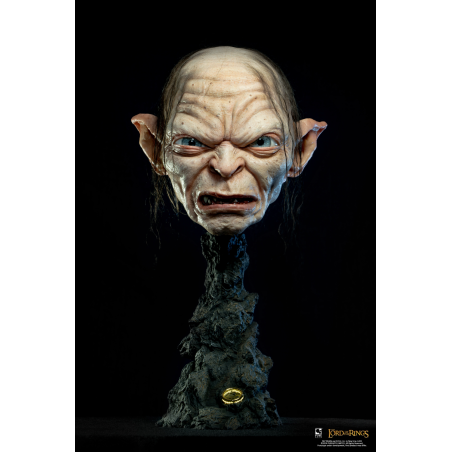LE SEIGNEUR DES ANNEAUX - Gollum - Masque Scale Art 1/1 47cm