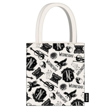 MERCREDI - Symboles - Tote Bag - 36x39cm