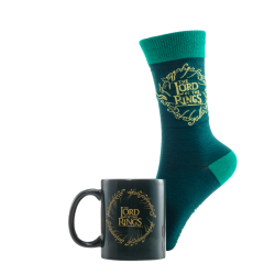LE SEIGNEUR DES ANNEAUX - Logo - Mug 315ml et Chaussettes 41-45