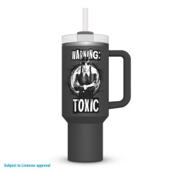 MERCREDI - Warning : Toxic - Tasse Inoxydable en métal 1.2l