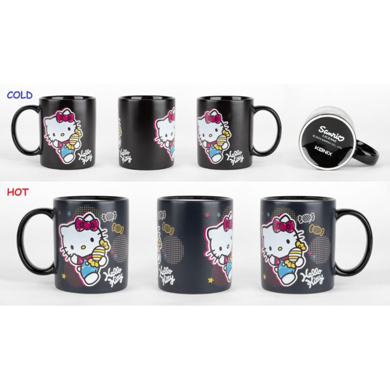 HELLO KITTY - Bonbons - Mug Thermoréactif 320ml