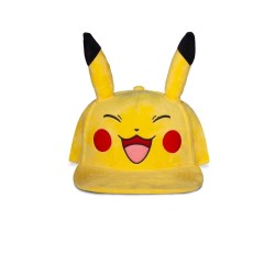 POKEMON - Pikachu Très Heureux - Casquette Novelty Plush