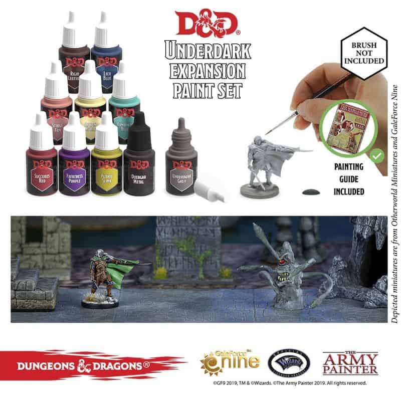 D&D Underdark Paint Set