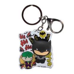 BATMAN & JOCKER - Porte-Clé 3D