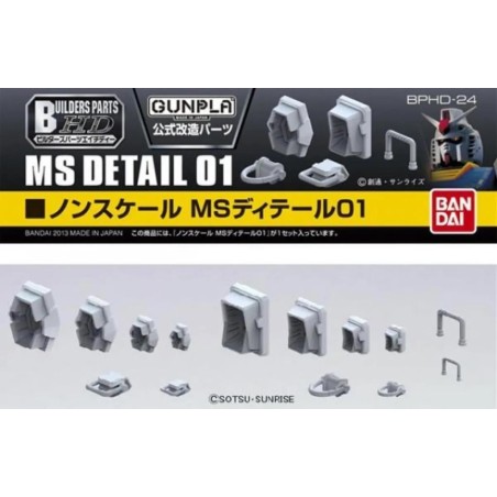 GUNDAM - Builders Parts HD Non-Scale MS Detail 01 - Model Kit