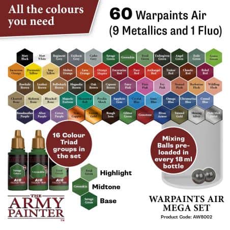 Warpaints Air Mega Set