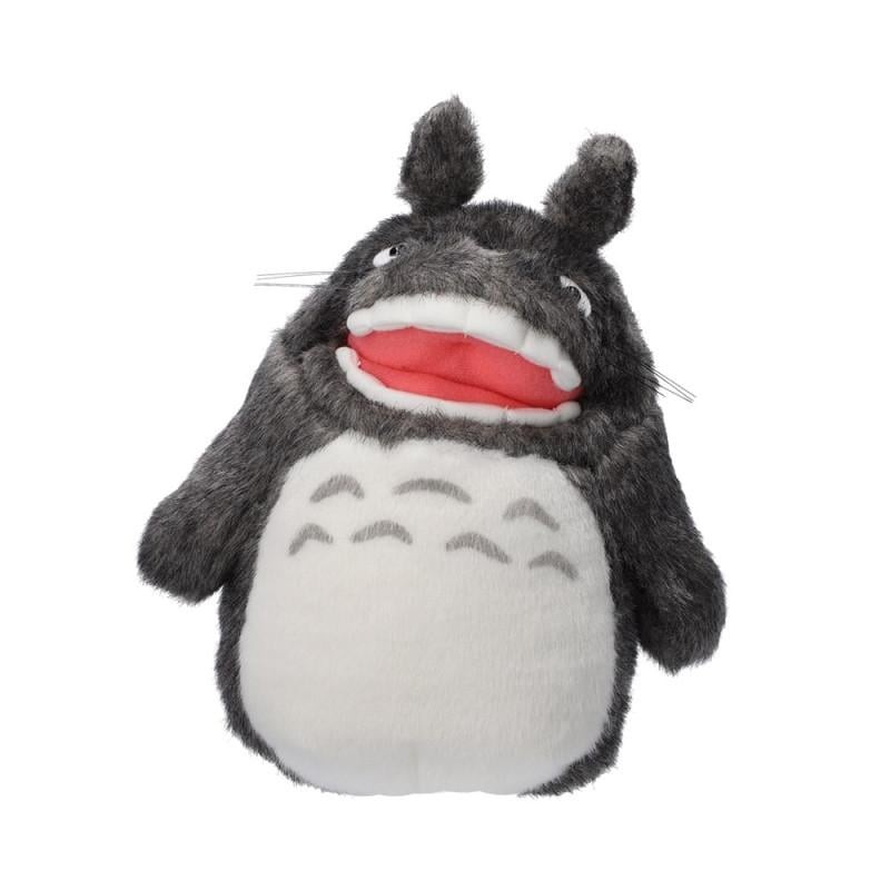 MON VOISIN TOTORO - Totoro Gris Rugissant - Peluche Acrylique M