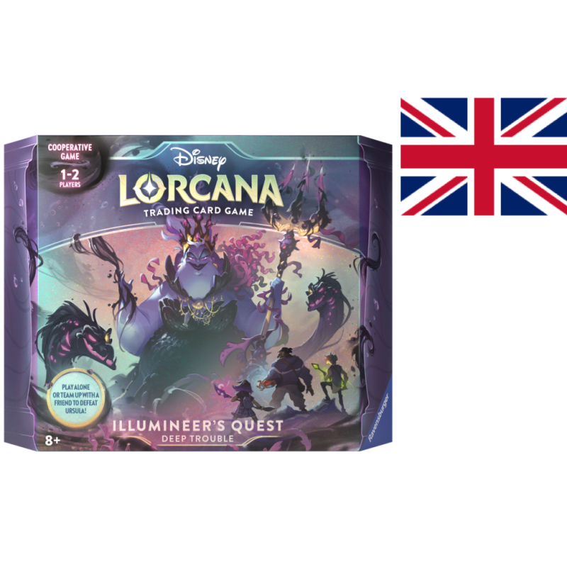 DISNEY - Lorcana - Trading Cards Mass Gift Box S1 Chap. 4 - UK