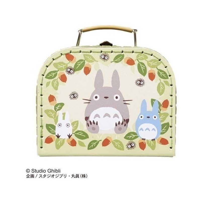 MON VOISIN TOTORO - Totoro Feuilles - Valisette 12.5x15.6x6.8cm