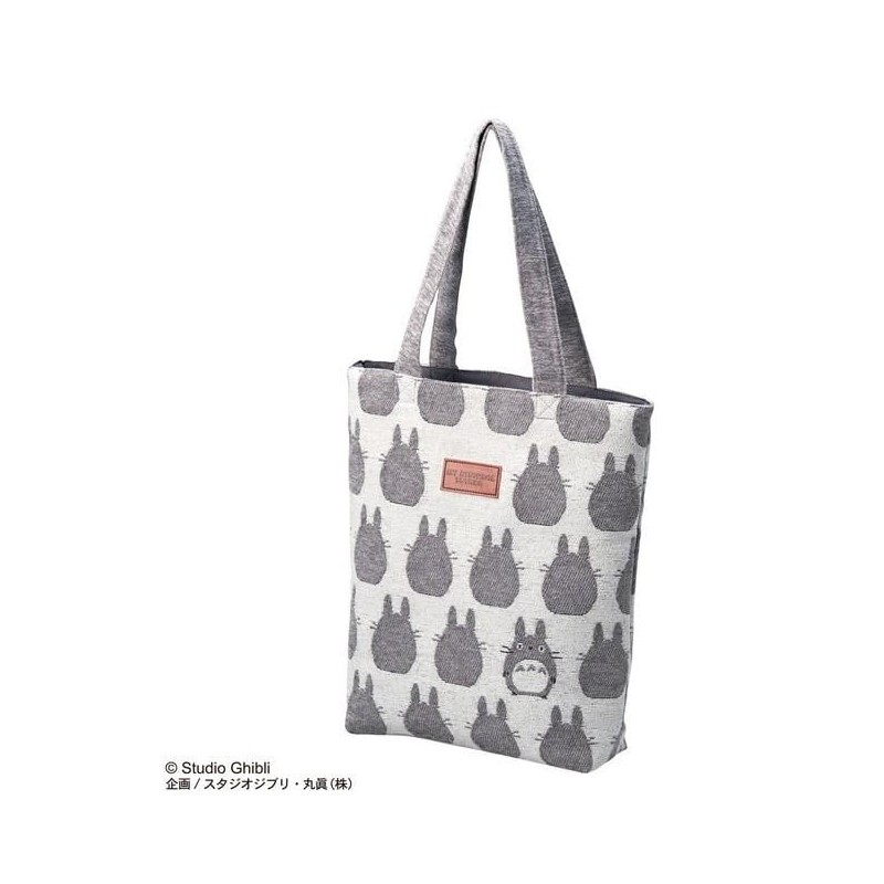 MON VOISIN TOTORO - Totoro Gris - Tote Bag 35x33x8.5cm