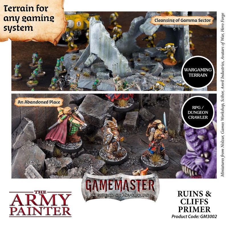 GameMaster Bombe de sous-couche: Ruines & Falaises