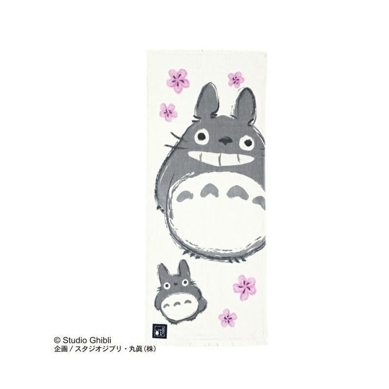 MON VOISIN TOTORO - Totoro Sakura - Serviette Imabari 34x80cm