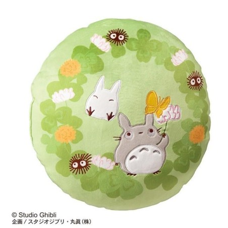 MON VOISIN TOTORO - Totoro Trèfle - Coussin 35x35cm