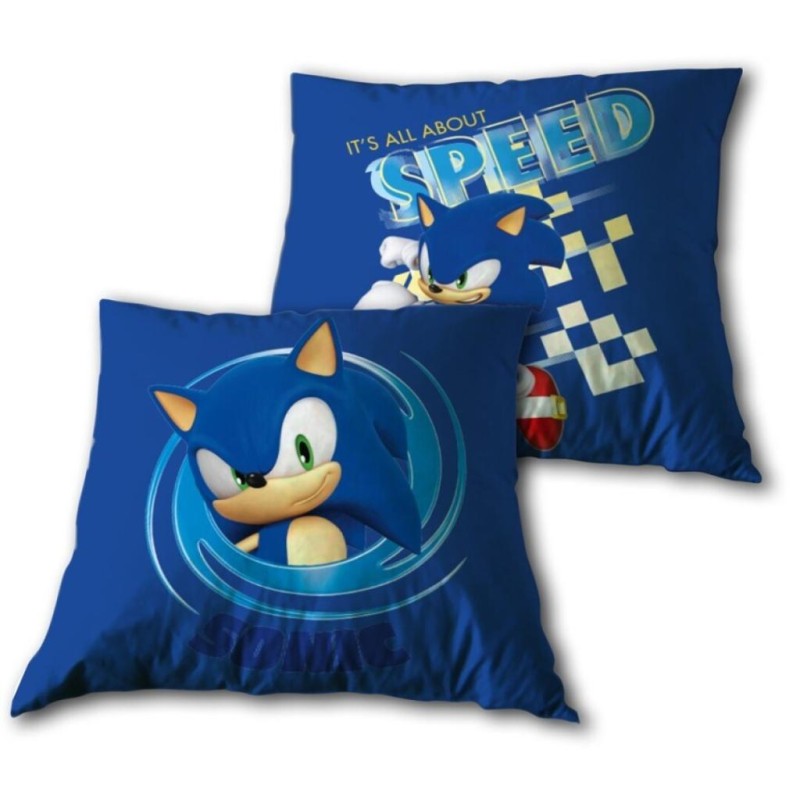 SONIC - It's all about speed - Coussin 40X40cm