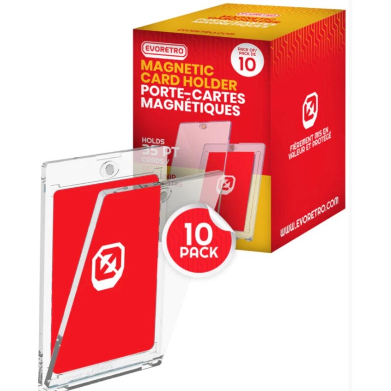 EVORETRO - Porte-cartes magnétique 35PT 10-Pack