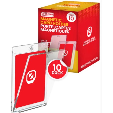 EVORETRO - Porte-cartes magnétique 35PT 10-Pack