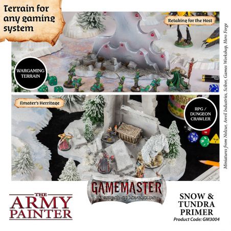 GameMaster Bombe de sous-couche: Neige & Tundra