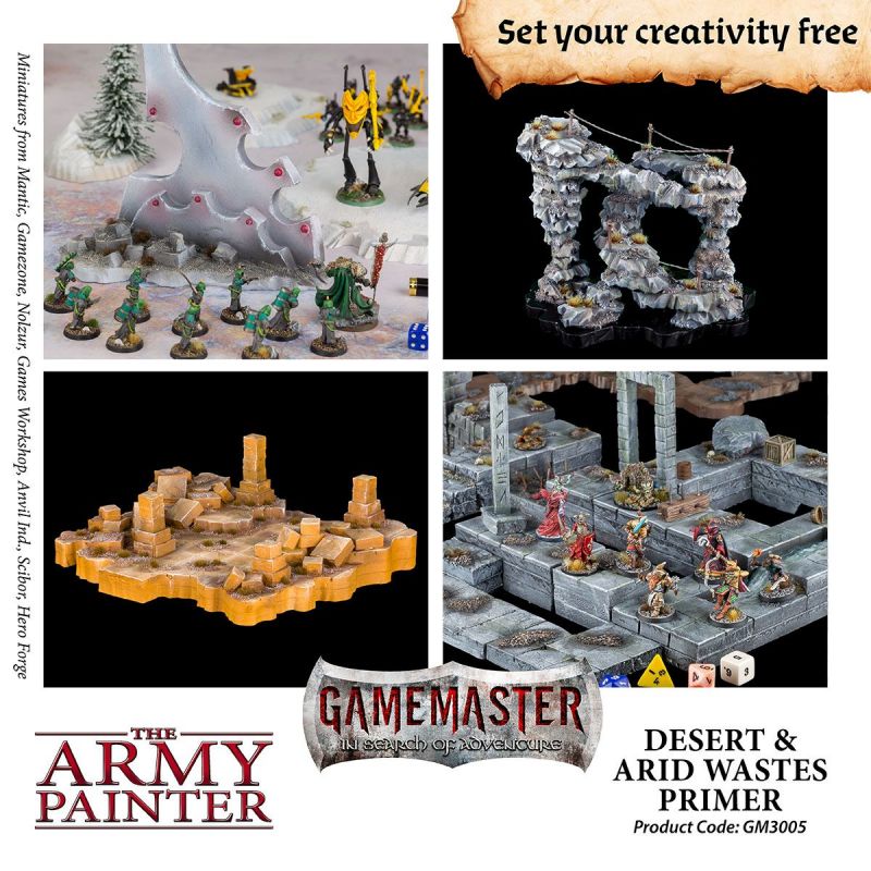 GameMaster Bombe de sous-couche: Déserts & Terres dévastées