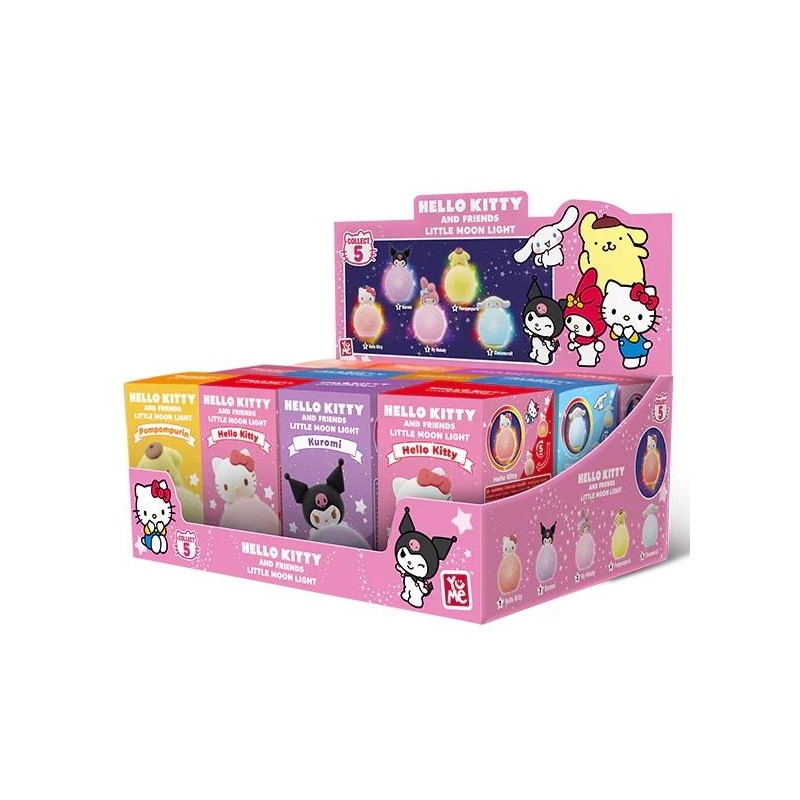 HELLO KITTY - Little Moon Light Series - Assortiment 12 Fig. 8.22cm