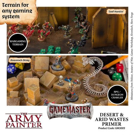 GameMaster Bombe de sous-couche: Déserts & Terres dévastées
