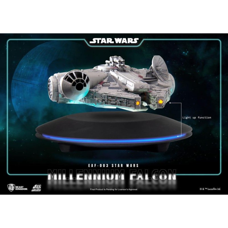 STAR WARS - Faucon Millenium "Flottant" - Statuette 13cm