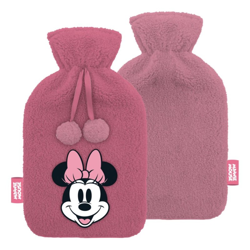 MINNIE - Bouillotte Peluche & Brodée