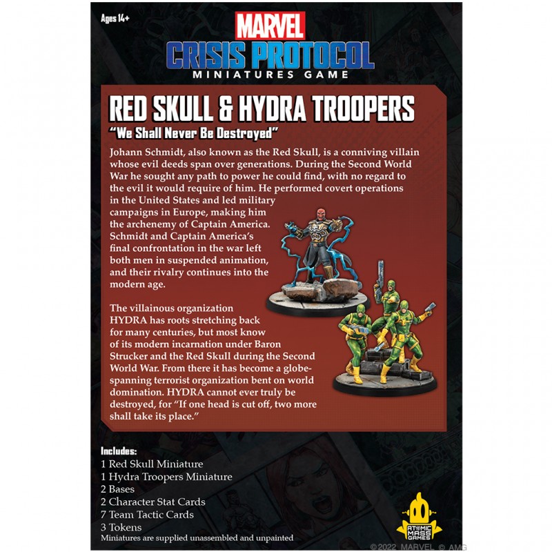 RED SKULL & HYDRA TROOPS