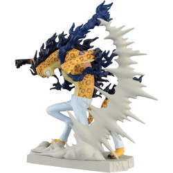 ONE PIECE - Rob Lucci - Figurine Senkozekkei 10cm