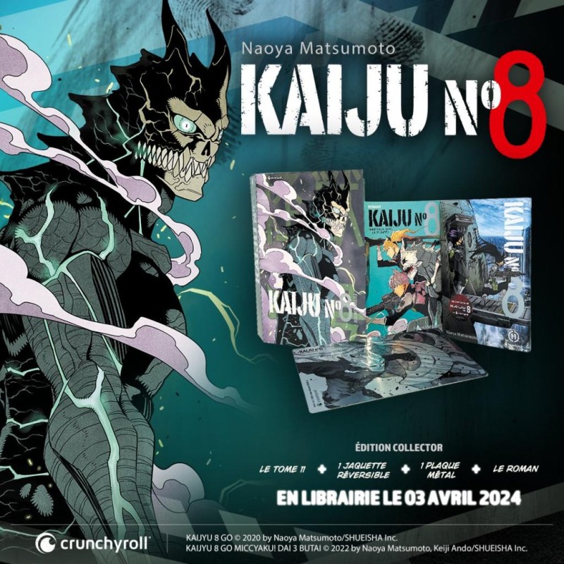KAIJU N°8 - Tome 11 - COFFRET COLLECTOR