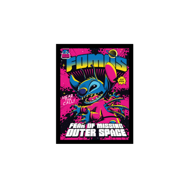 LILO & STITCH - Stitch Comics 1 - Impression encadrée 30x40cm