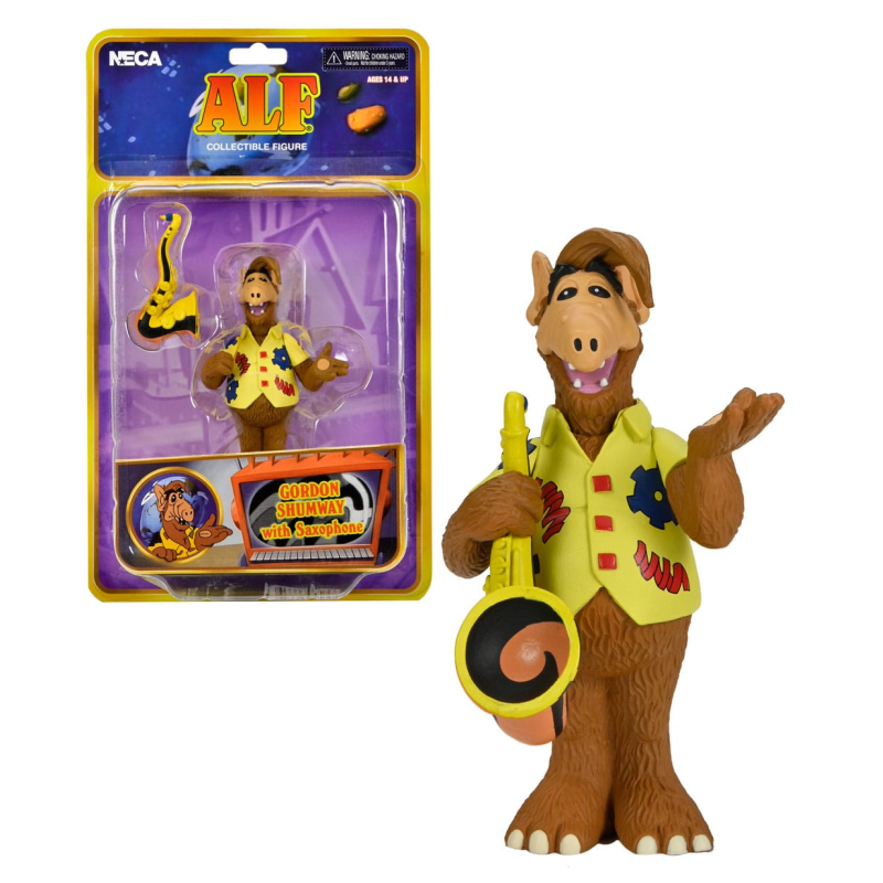 ALF - Alf avec Saxophone - Figurine Toony Classic 15cm