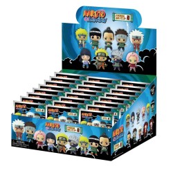 NARUTO SHIPPUDEN - Series 1 - 3D Foam Bag Clip (Display 24 Pcs)