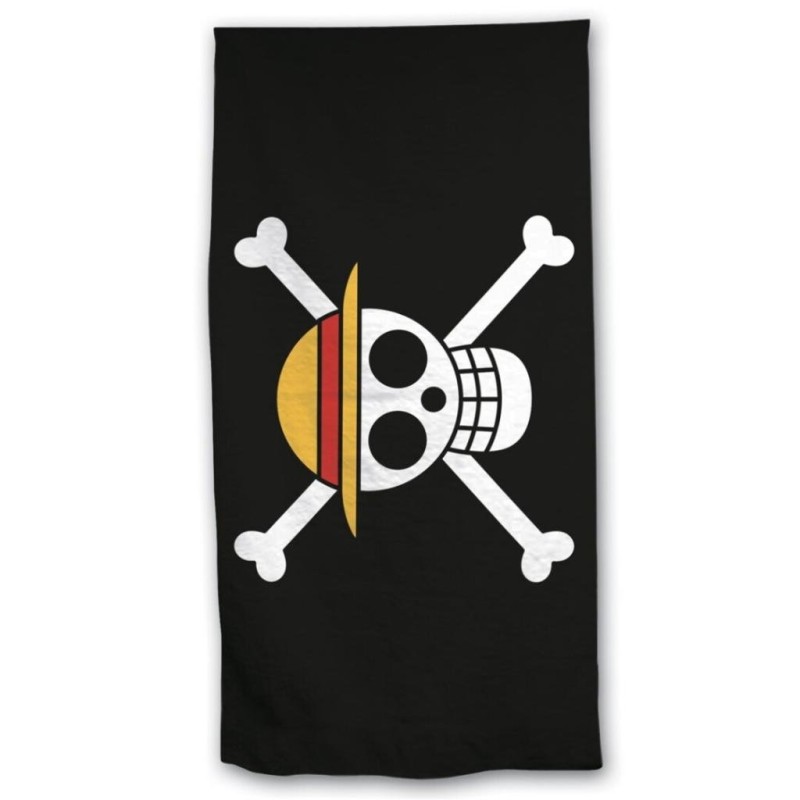 ONE PIECE - Serviette de Plage 100% Coton - 90x170cm