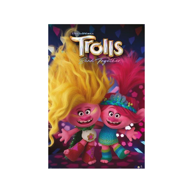 TROLLS BAND TOGETHER - Viva & Poppy - Poster 61 x 91cm
