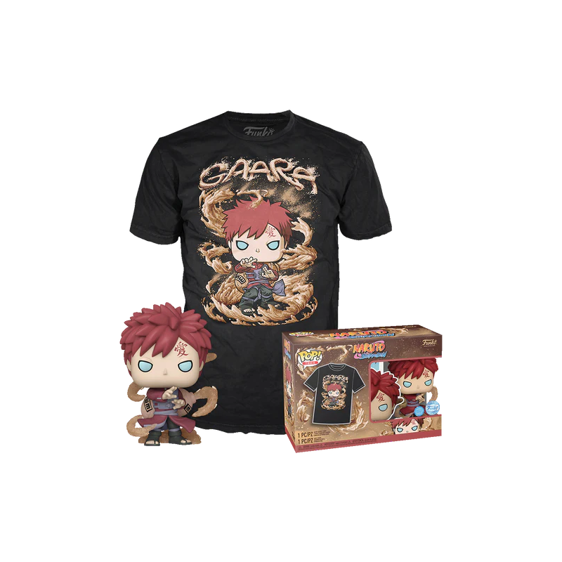 NARUTO - POP N° XXX - Gaara (Glitter) + T-shirt (XL)