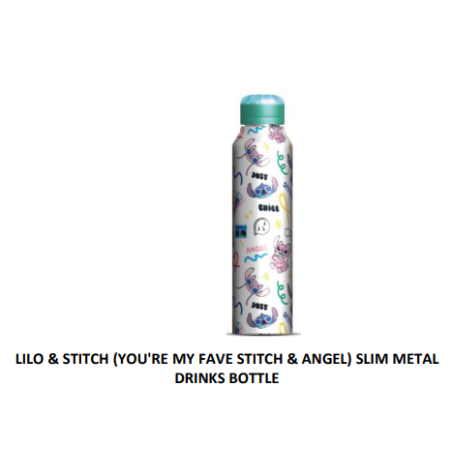 LILO & STITCH -You're my fave Stitch & Angel -Bouteille en métal 525ml