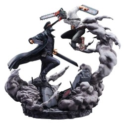 CHAINSAW MAN - Chainsaw Man VS Samurai S. -Statue Super Situation 26cm