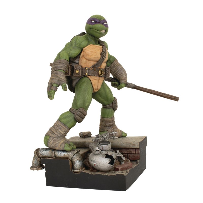 LES TORTUES NINJAS - Donatello - Diorama Deluxe Gallery 25cm