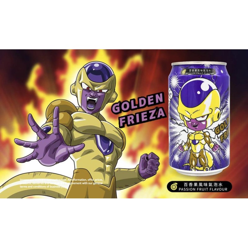 DRAGON BALL Z - Sparkling W - Golden Frieza - Passion - Canette 33 Cl