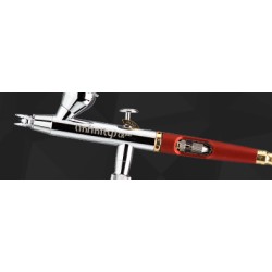 Airbrush Infinity Cr Plus 015 Nozzle Set 015 mm Fine Line Cup/Lid 2 ml Quick Fix Triple Coating Chrome Finish Ptfe Seals