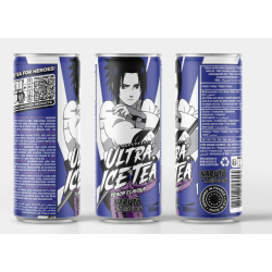 NARUTO SHIPPUDEN - Ice Tea - Sasuke - Canette 33 Cl