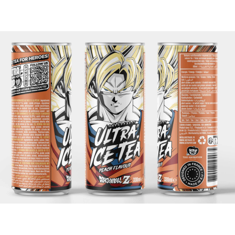 DRAGON BALL Z - Ice Tea - Goku - Canette 33 Cl